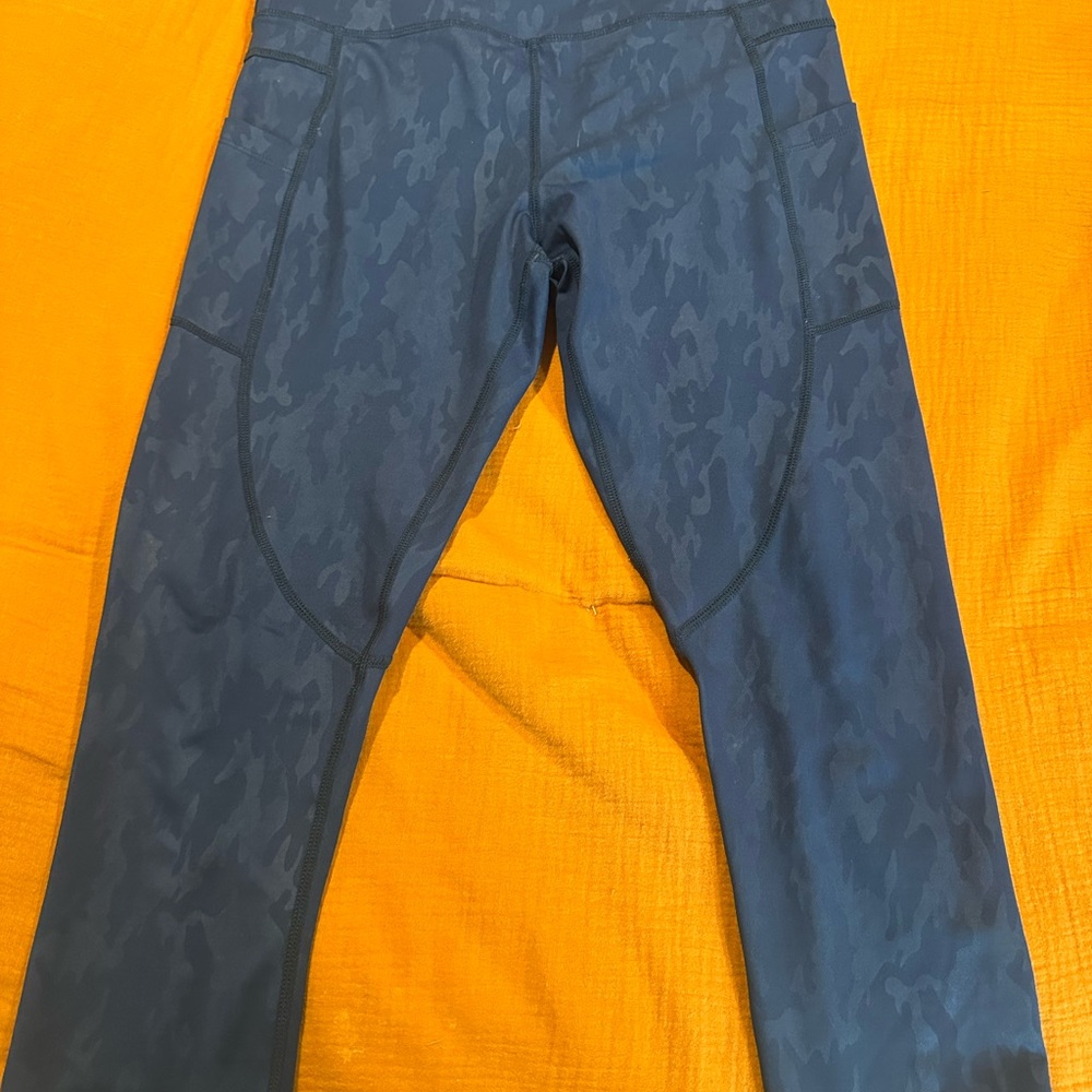 ZYIA Blue Navy light n tight leggings